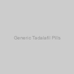 Generic Tadalafil Pills